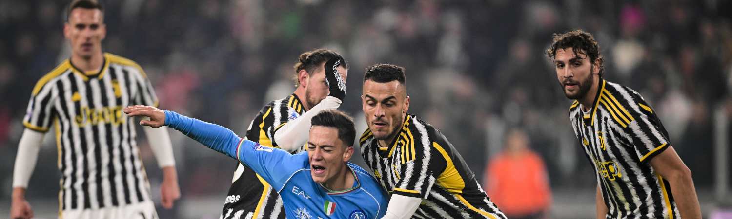 Juventus vs. Roma turin diciembre 2023